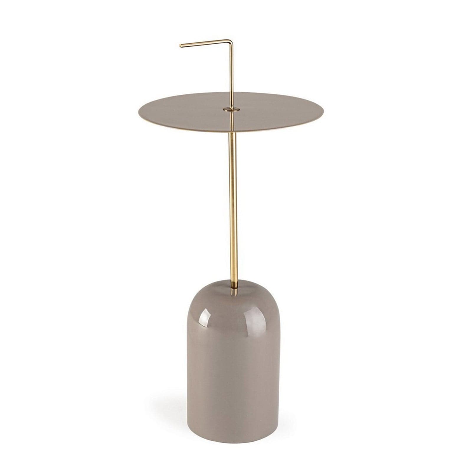 Tavolino "Tulasi" struttura in acciaio con finitura a smalto per arredamento in Console e tavoli da divano Decor Space - Altamura, commercioVirtuoso.it