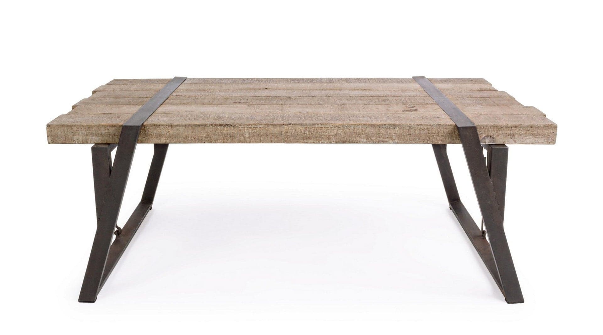 Tavolino "Blocks" struttura in acciaio per arredamento in Console e tavoli da divano Decor Space - Altamura, commercioVirtuoso.it