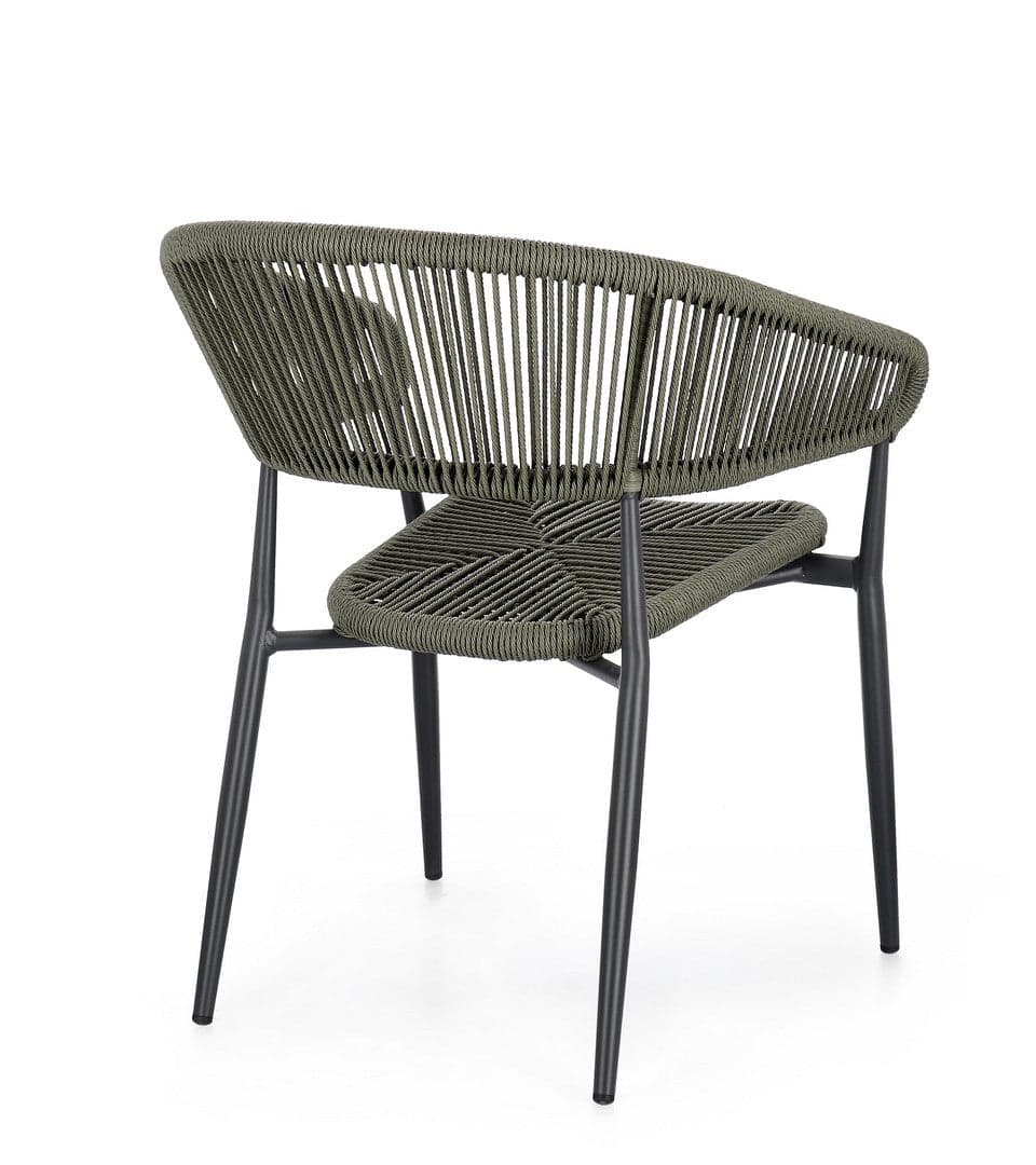 Sedia "Algaida" struttura in alluminio con braccioli per interni ed esterni in Sedie Decor Space - Altamura, commercioVirtuoso.it