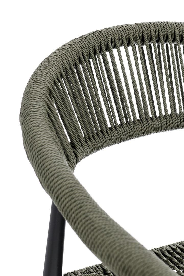 Sedia "Jandia" struttura in alluminio con braccioli per interni ed esterni in Sedie Decor Space - Altamura, commercioVirtuoso.it