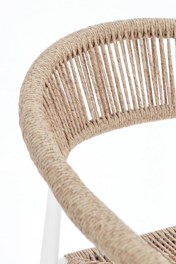 Sedia "Jandia" struttura in alluminio con braccioli per interni ed esterni in Sedie Decor Space - Altamura, commercioVirtuoso.it