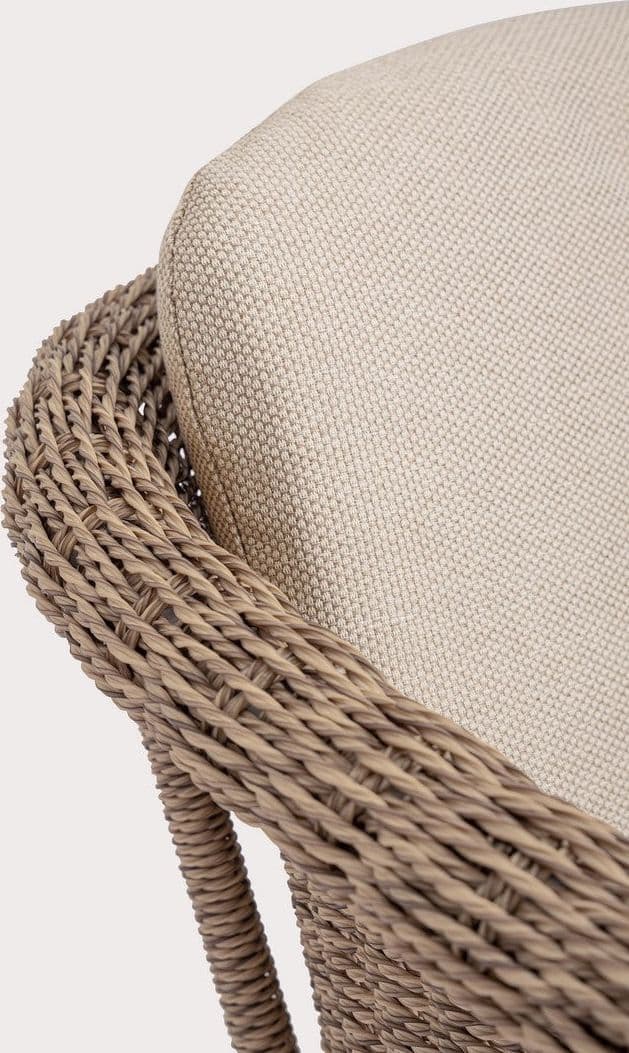 Sedia "Oceana" struttura in alluminio con cuscino per interni ed esterni in Sedie Decor Space - Altamura, commercioVirtuoso.it