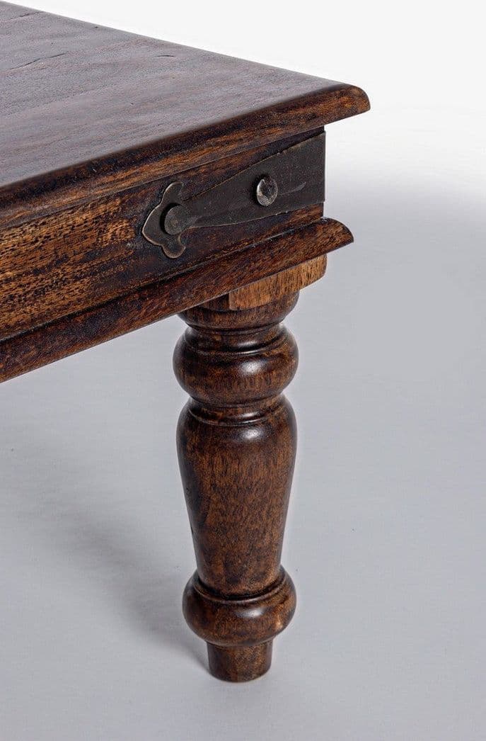 Tavolino "Jaipur" in legno di acacia massiccio per arredamento in Console e tavoli da divano Decor Space - Altamura, commercioVirtuoso.it