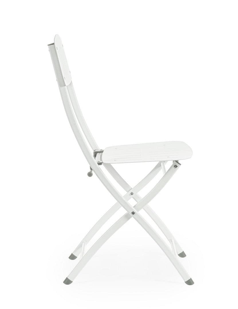 Sedia "Yvonne" struttura in acciaio trattato per esterno in Sedie Decor Space - Altamura, commercioVirtuoso.it