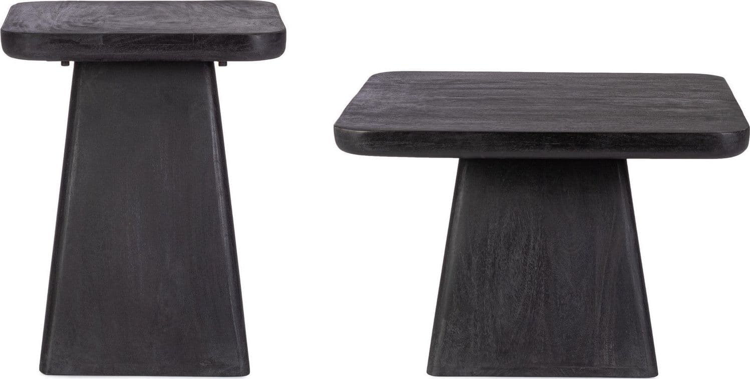 Tavolino "Fuji" struttura in legno di mango per arredamento in Console e tavoli da divano Decor Space - Altamura, commercioVirtuoso.it
