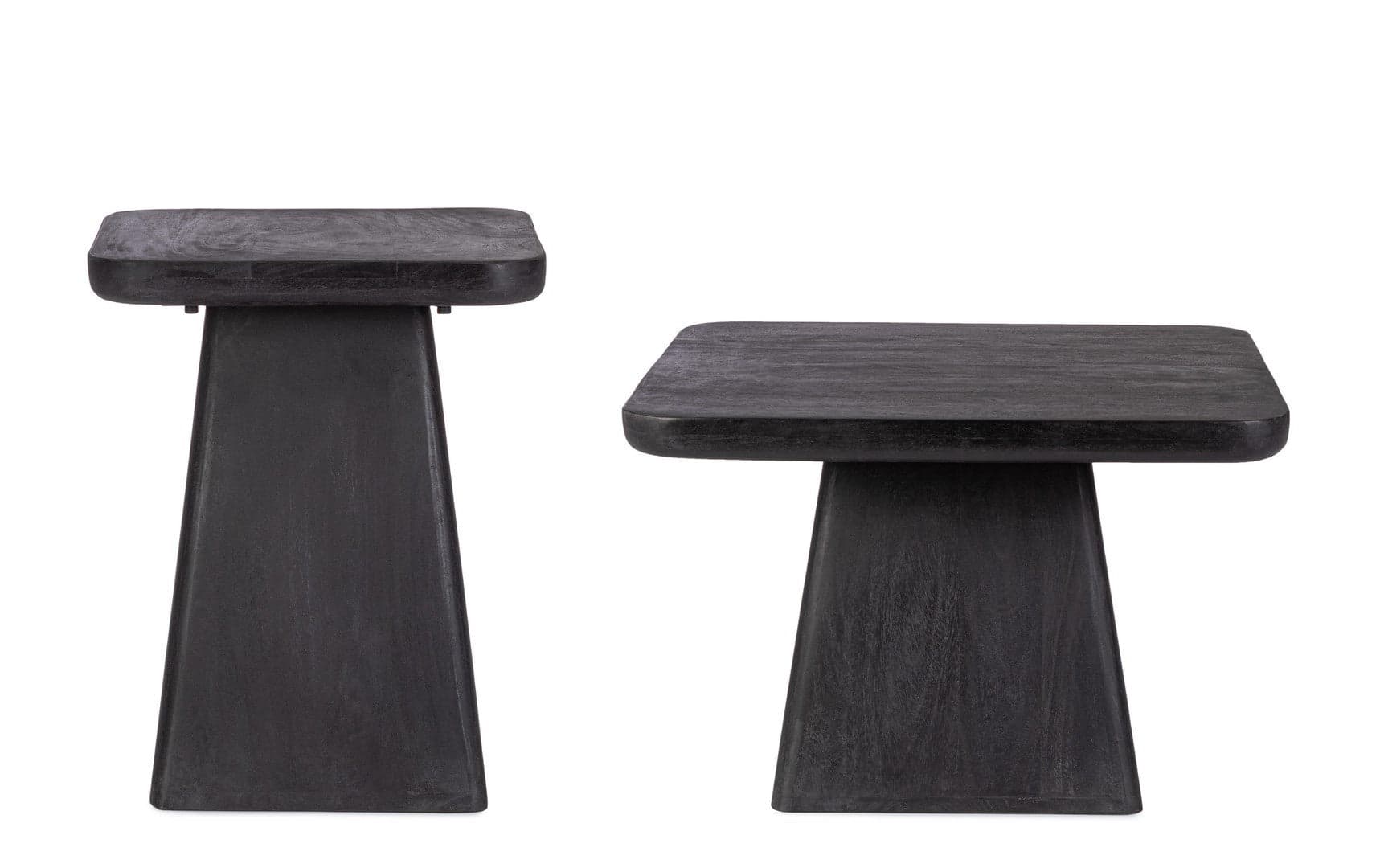 Tavolino "Fuji" struttura in legno di mango per arredamento in Console e tavoli da divano Decor Space - Altamura, commercioVirtuoso.it