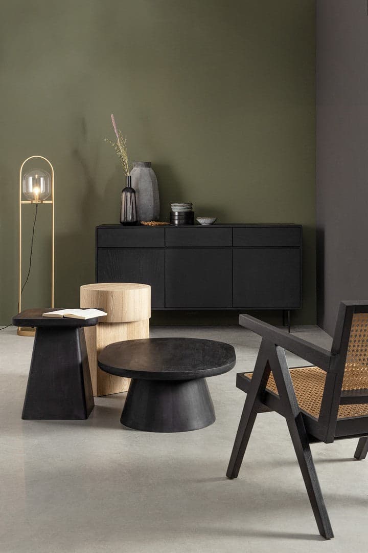 Tavolino "Fuji" struttura in legno di mango per arredamento in Console e tavoli da divano Decor Space - Altamura, commercioVirtuoso.it
