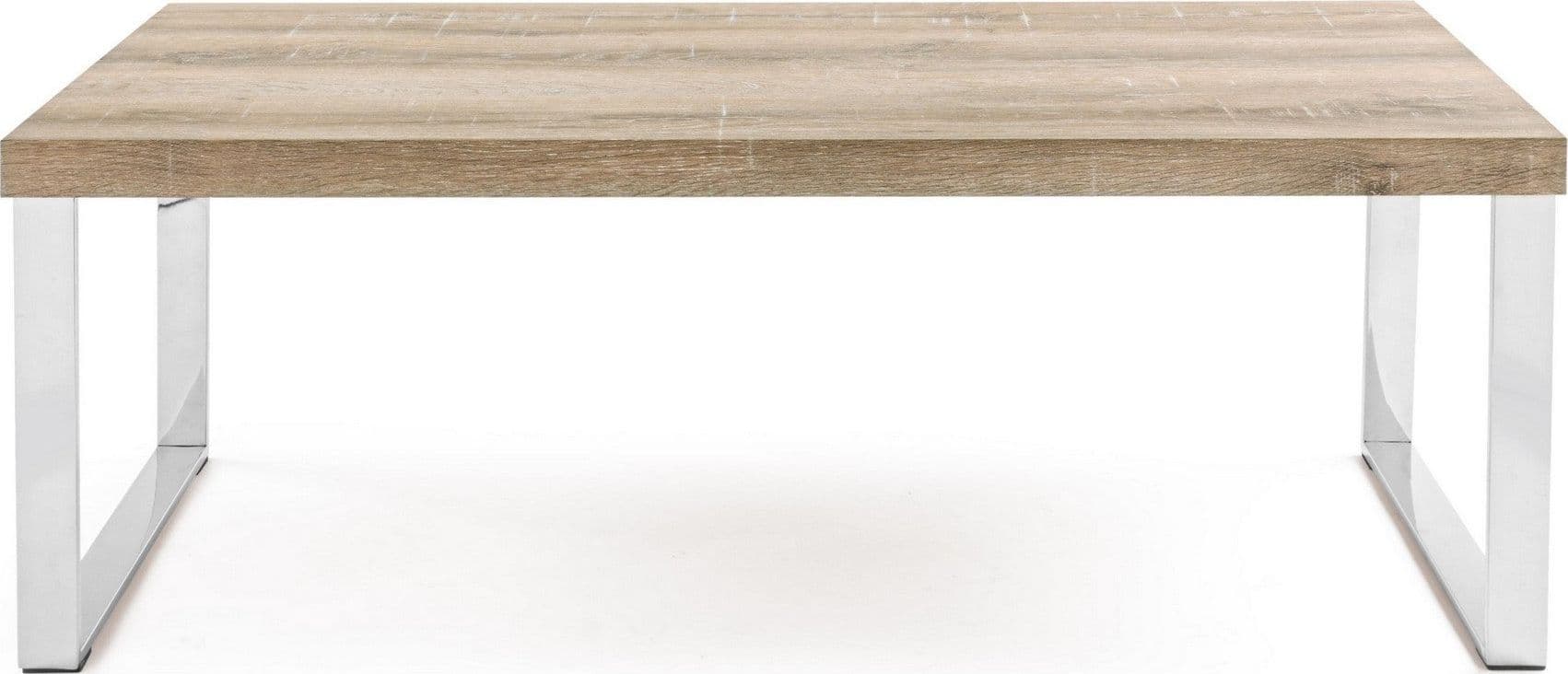 Tavolino "Kenya" gambe in acciaio e paino in MDF per interni in Console e tavoli da divano Decor Space - Altamura, commercioVirtuoso.it