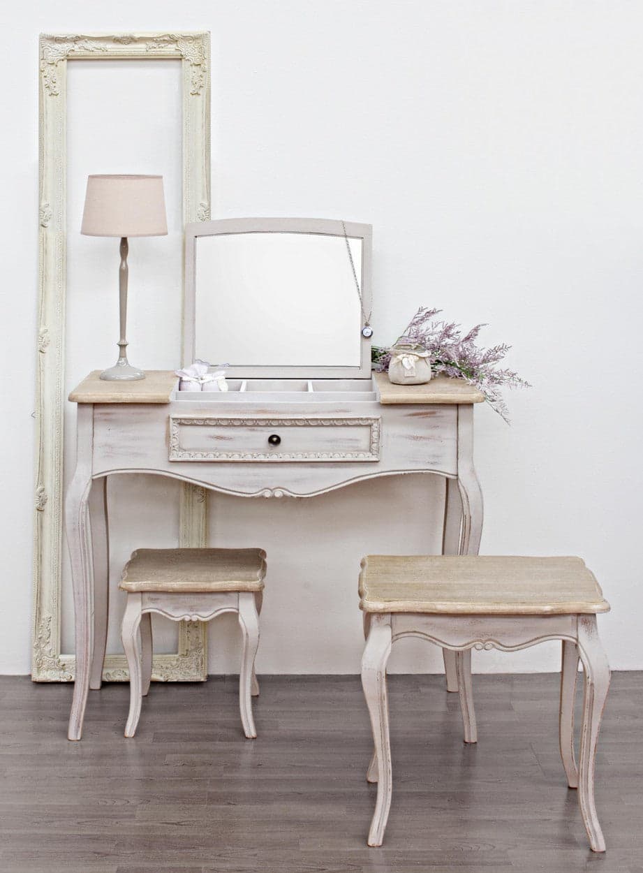 Tavolini "Clarisse" struttura in legno paulownia con pannelli in MDF per interni in Console e tavoli da divano Decor Space - Altamura, commercioVirtuoso.it