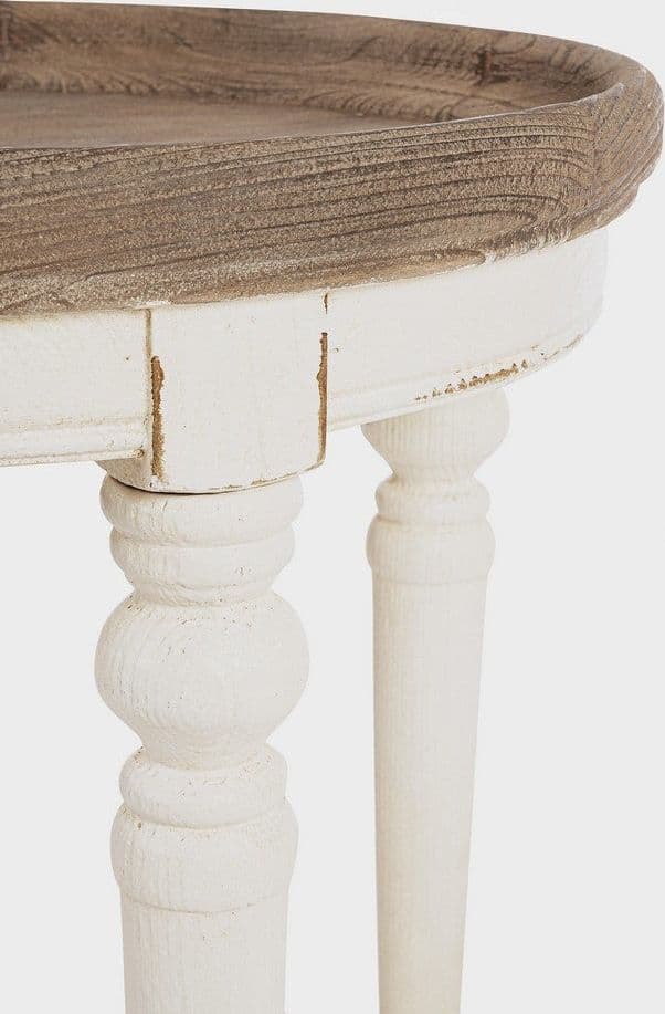 Tavolino "Sophy" struttura in legno di abete per interni in Console e tavoli da divano Decor Space - Altamura, commercioVirtuoso.it