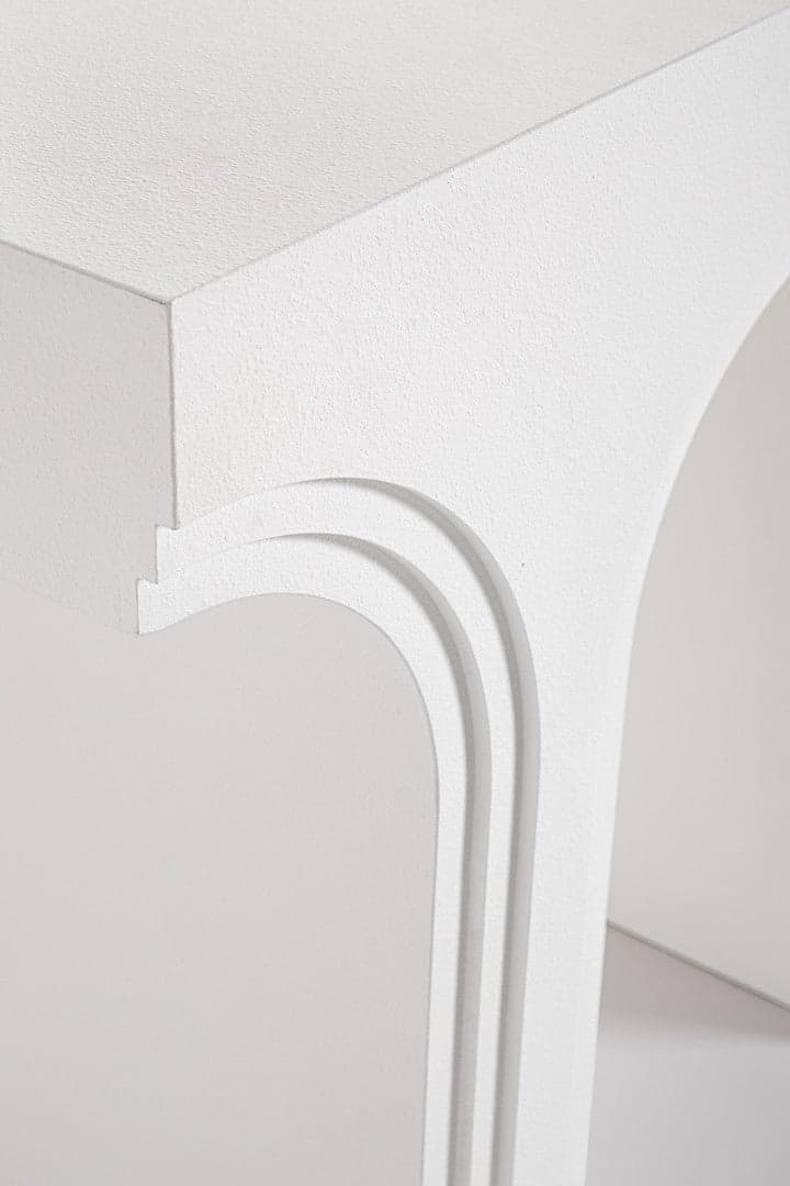Consolle "Rhome" struttura in MDF effetto materico per interni in Credenze Decor Space - Altamura, commercioVirtuoso.it