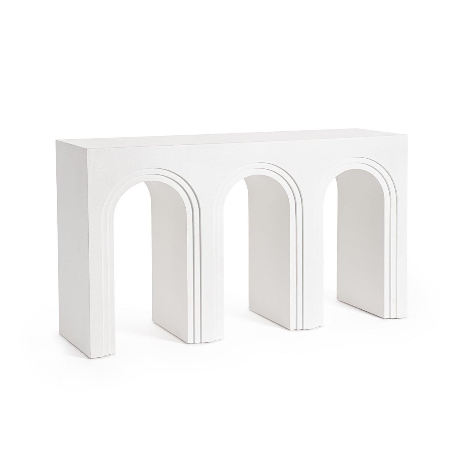 Consolle "Rhome" struttura in MDF effetto materico per interni in Credenze Decor Space - Altamura, commercioVirtuoso.it