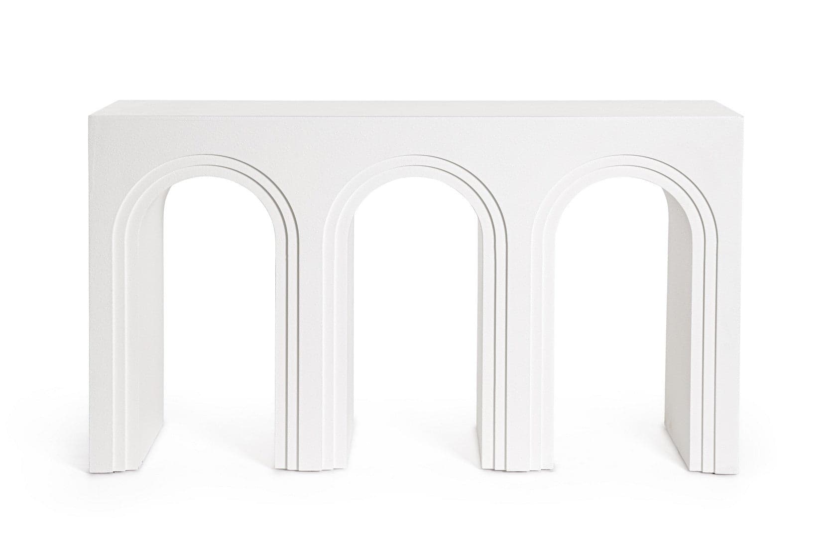 Consolle "Rhome" struttura in MDF effetto materico per interni in Credenze Decor Space - Altamura, commercioVirtuoso.it