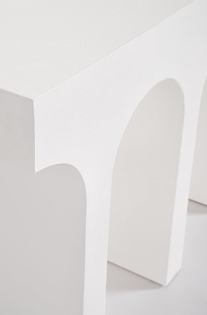 Consolle "Rhome" struttura in MDF effetto materico per interni in Credenze Decor Space - Altamura, commercioVirtuoso.it