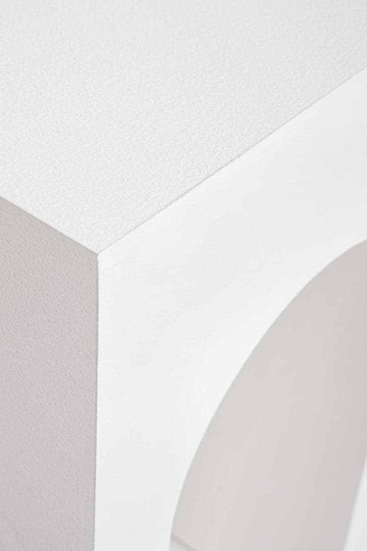 Consolle "Rhome" struttura in MDF effetto materico per interni in Credenze Decor Space - Altamura, commercioVirtuoso.it