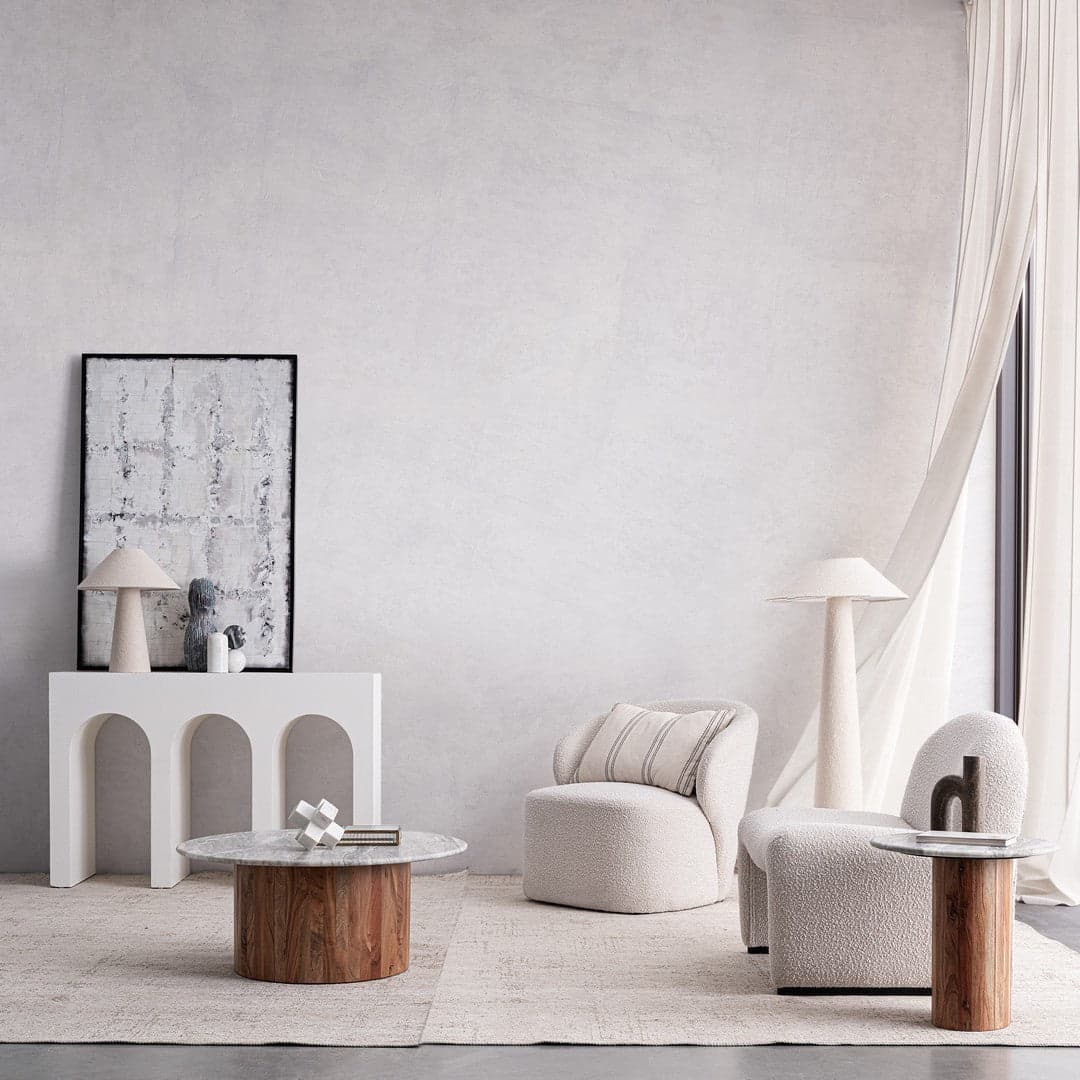 Consolle "Rhome" struttura in MDF effetto materico per interni in Credenze Decor Space - Altamura, commercioVirtuoso.it