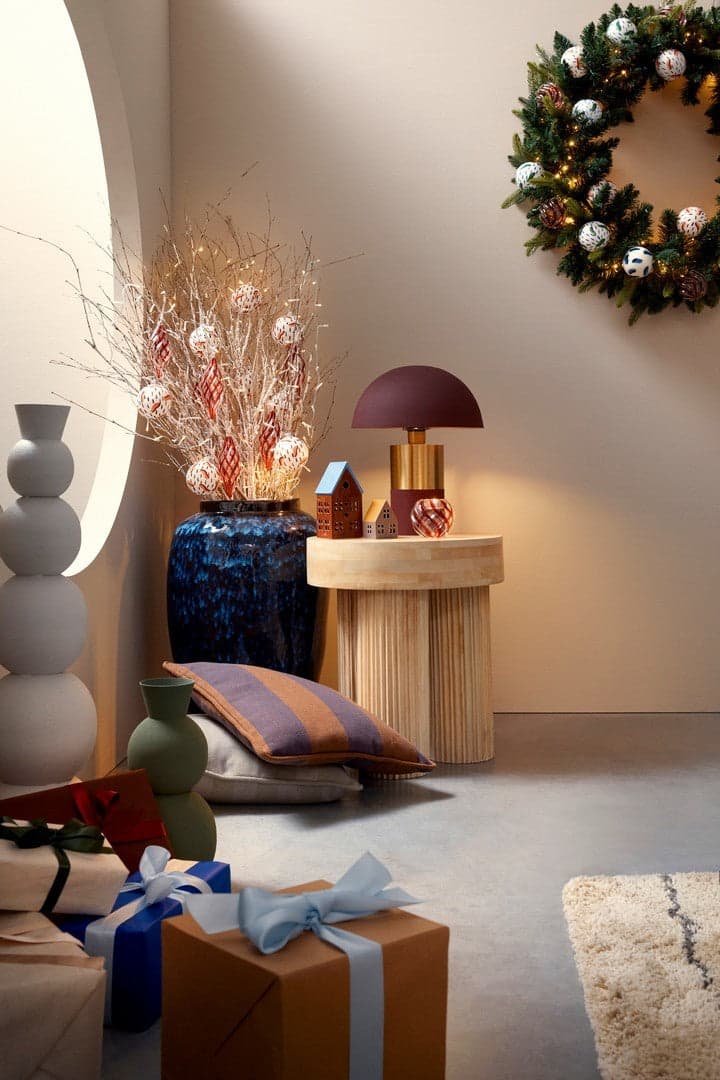 Tavolino "Dacca" struttura in legno di mango per interni in Console e tavoli da divano Decor Space - Altamura, commercioVirtuoso.it
