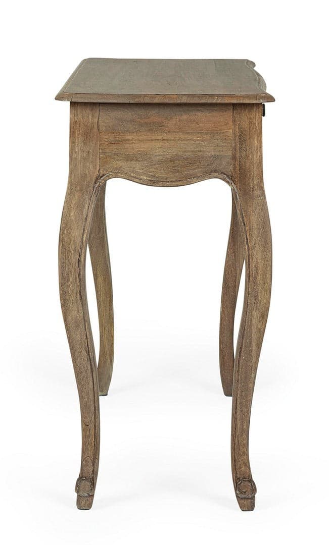 Consolle "Domitille" struttura in legno di mango cassetti in MDF per interni in Console e tavoli da divano Decor Space - Altamura, commercioVirtuoso.it