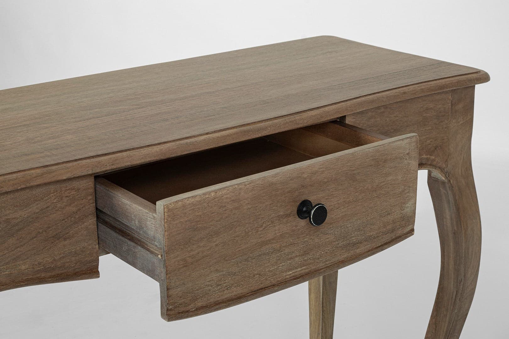 Consolle "Domitille" struttura in legno di mango cassetti in MDF per interni in Console e tavoli da divano Decor Space - Altamura, commercioVirtuoso.it
