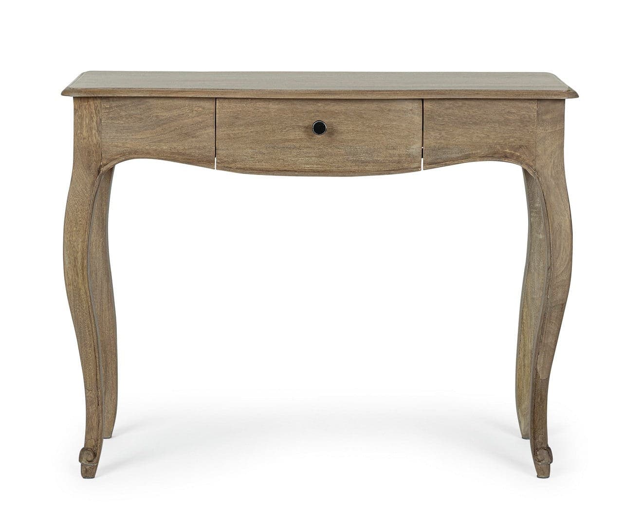 Consolle "Domitille" struttura in legno di mango cassetti in MDF per interni in Console e tavoli da divano Decor Space - Altamura, commercioVirtuoso.it