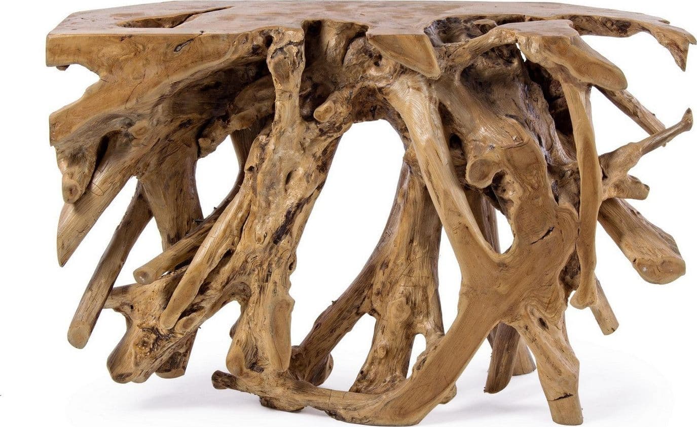 Consolle "Solidad" struttura in radici di teak originali per decorazioni ambienti in Credenze Decor Space - Altamura, commercioVirtuoso.it