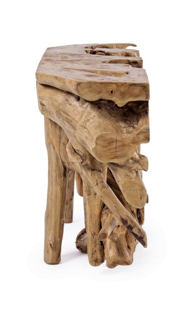 Consolle "Solidad" struttura in radici di teak originali per decorazioni ambienti in Credenze Decor Space - Altamura, commercioVirtuoso.it