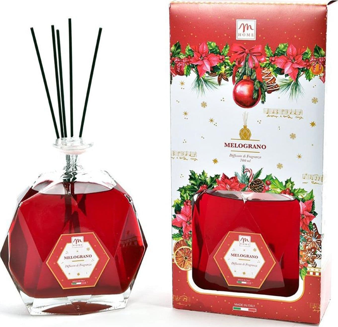 Diffusore di essenza profumatore a sticks con bacchetti profumatore per ambienti da 700 ml in Diffusori di oli essenziali Decor Space - Altamura, commercioVirtuoso.it