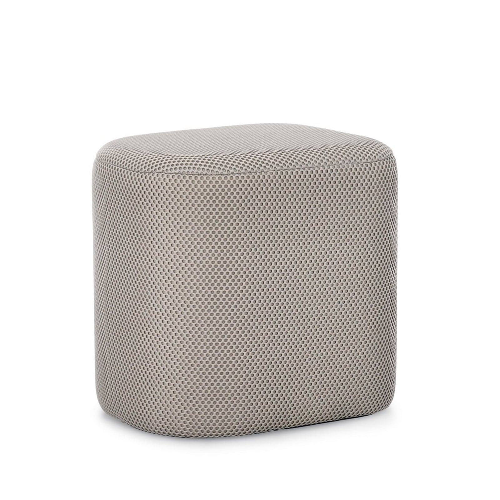 Pouf "Darya" struttura in MDF rivestimento in poliestere per interno in Ottomane e poggiapiedi Decor Space - Altamura, commercioVirtuoso.it