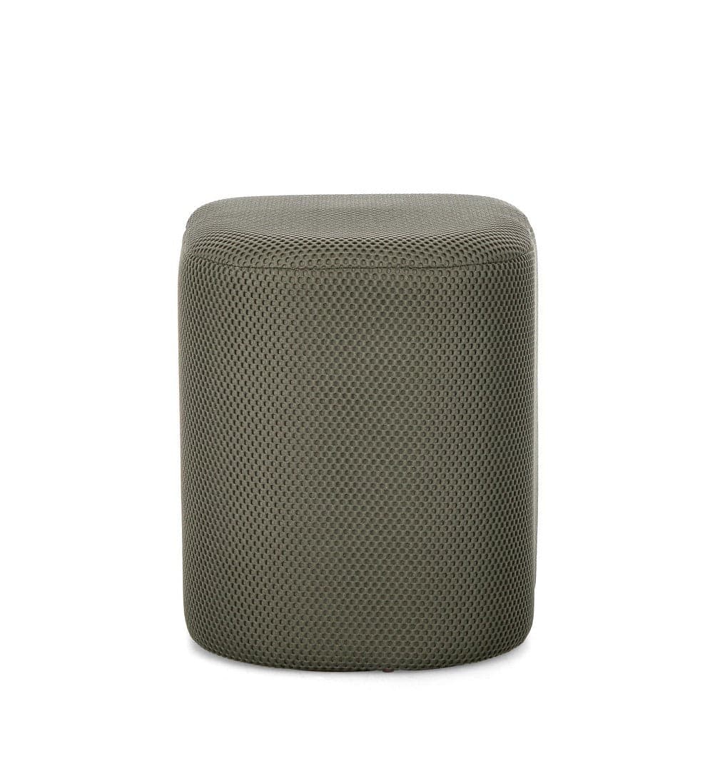 Pouf "Darya" struttura in MDF rivestimento in poliestere per interno in Ottomane e poggiapiedi Decor Space - Altamura, commercioVirtuoso.it