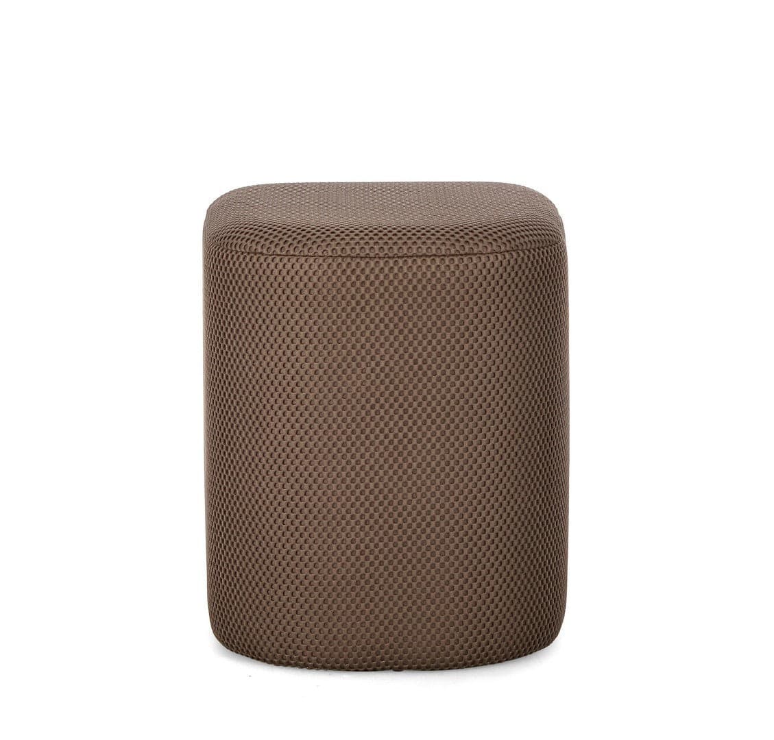 Pouf "Darya" struttura in MDF rivestimento in poliestere per interno in Ottomane e poggiapiedi Decor Space - Altamura, commercioVirtuoso.it