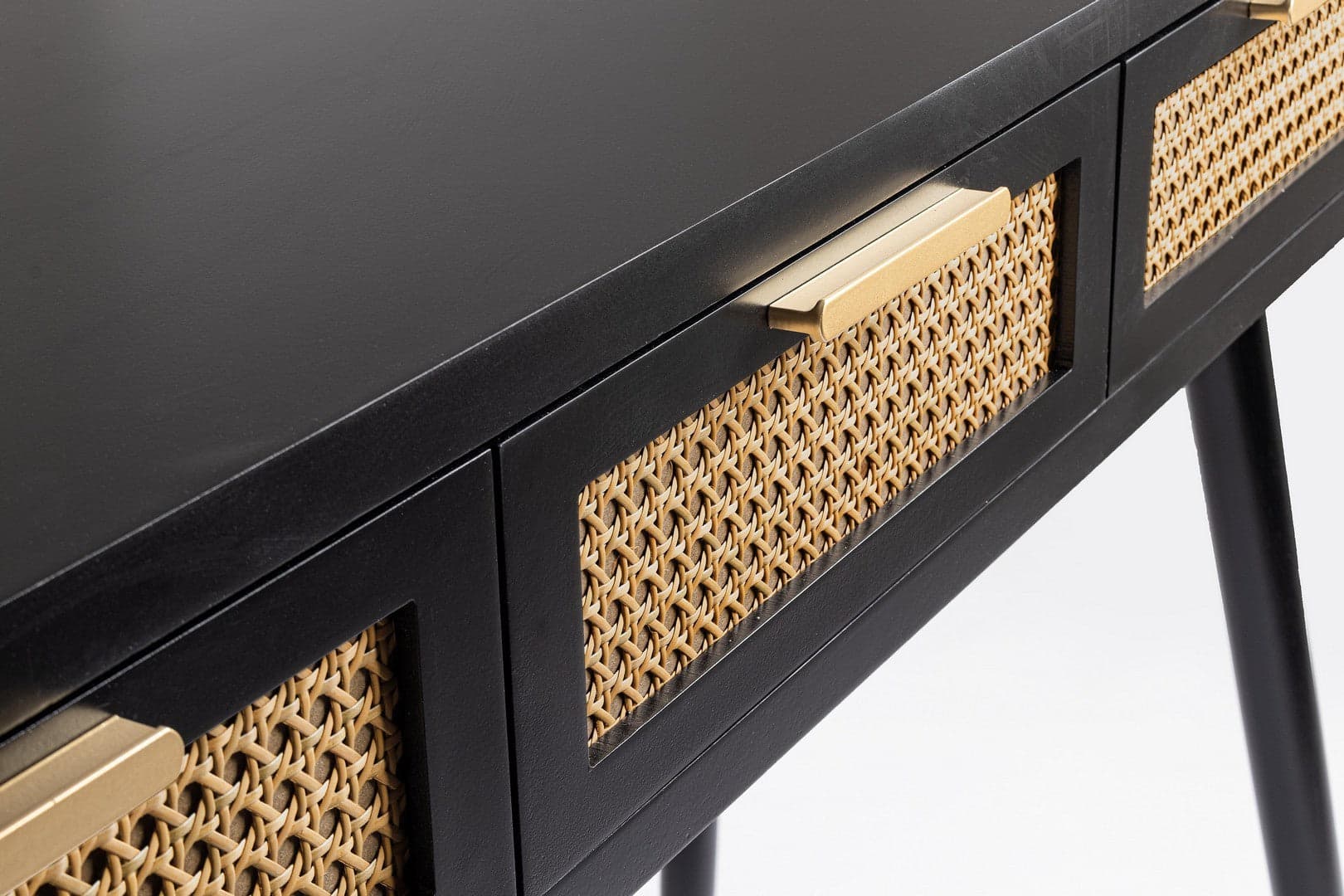Consolle "Josine" con struttura in legno MDF con cassetti per interni in Credenze Decor Space - Altamura, commercioVirtuoso.it