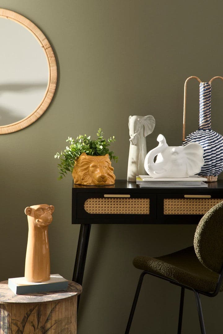 Consolle "Josine" con struttura in legno MDF con cassetti per interni in Credenze Decor Space - Altamura, commercioVirtuoso.it