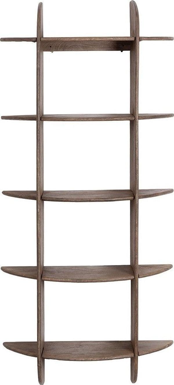 Mensola "West Wood" struttura in legno di mango per interno in Librerie Decor Space - Altamura, commercioVirtuoso.it