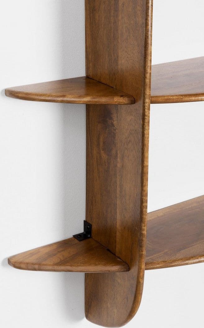 Mensola "West Wood" struttura in legno di mango per interno in Librerie Decor Space - Altamura, commercioVirtuoso.it