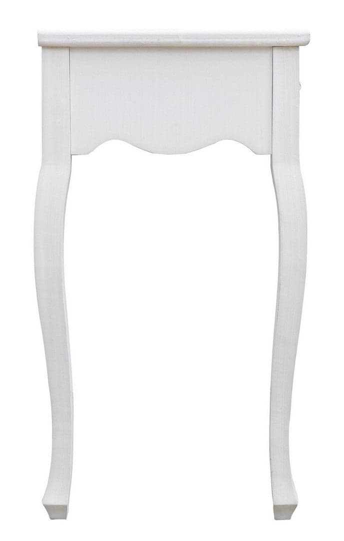 Consolle "Blanc" struttura in legno MDF con finitura bianca opaca per interni in Credenze Decor Space - Altamura, commercioVirtuoso.it