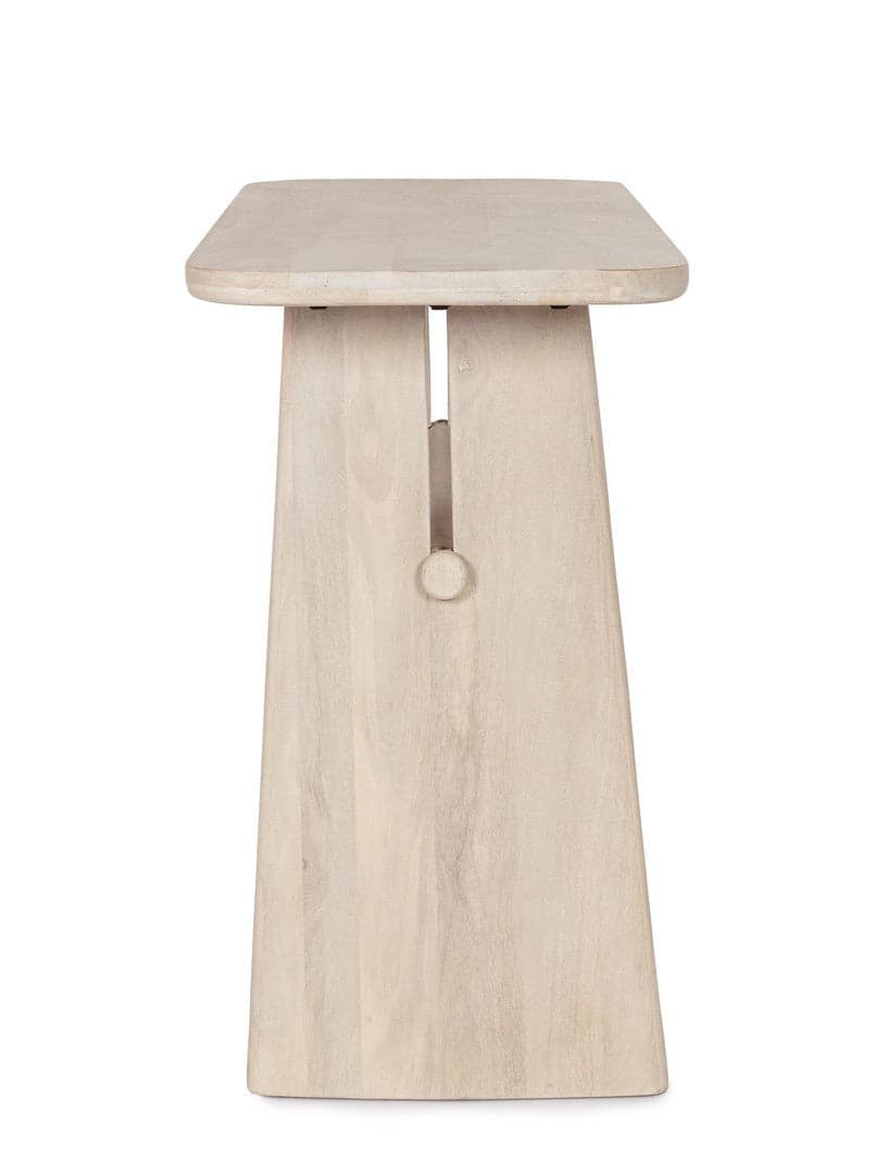 Consolle "Elisheva" in legno di mango massiccio per sala da pranzo in Credenze Decor Space - Altamura, commercioVirtuoso.it