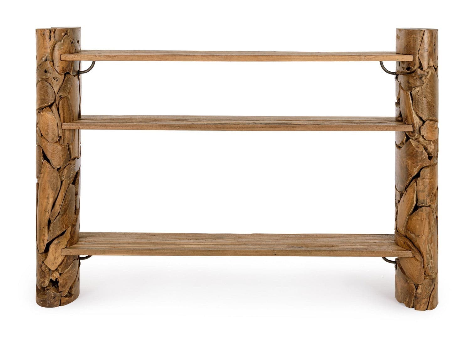 Consolle "Arwood" struttura in legno teak riciclato 156 x h 110 cm in Credenze Decor Space - Altamura, commercioVirtuoso.it
