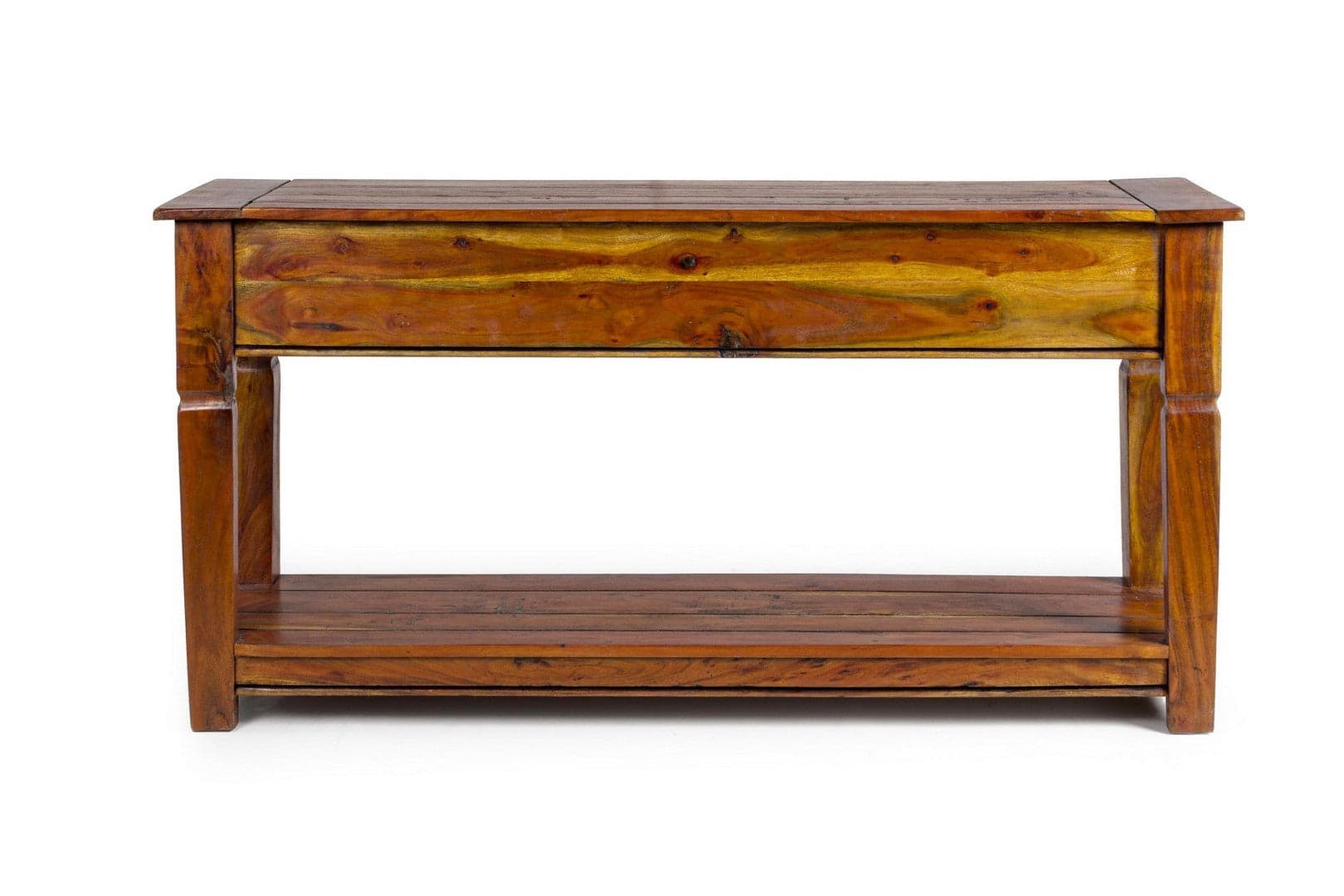 Consolle "Chateaux" con struttura in legno d'acacia indiano massiccio per interni in Credenze Decor Space - Altamura, commercioVirtuoso.it