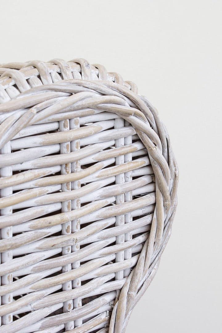 Poltrona "Coba" struttura in rattan intreccio in kubu per interno in Poltrone Decor Space - Altamura, commercioVirtuoso.it