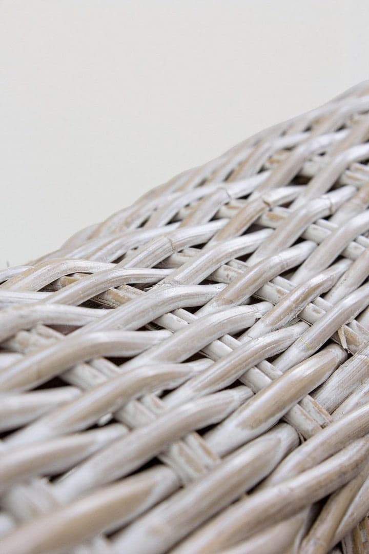 Poltrona "Coba" struttura in rattan intreccio in kubu per interno in Poltrone Decor Space - Altamura, commercioVirtuoso.it