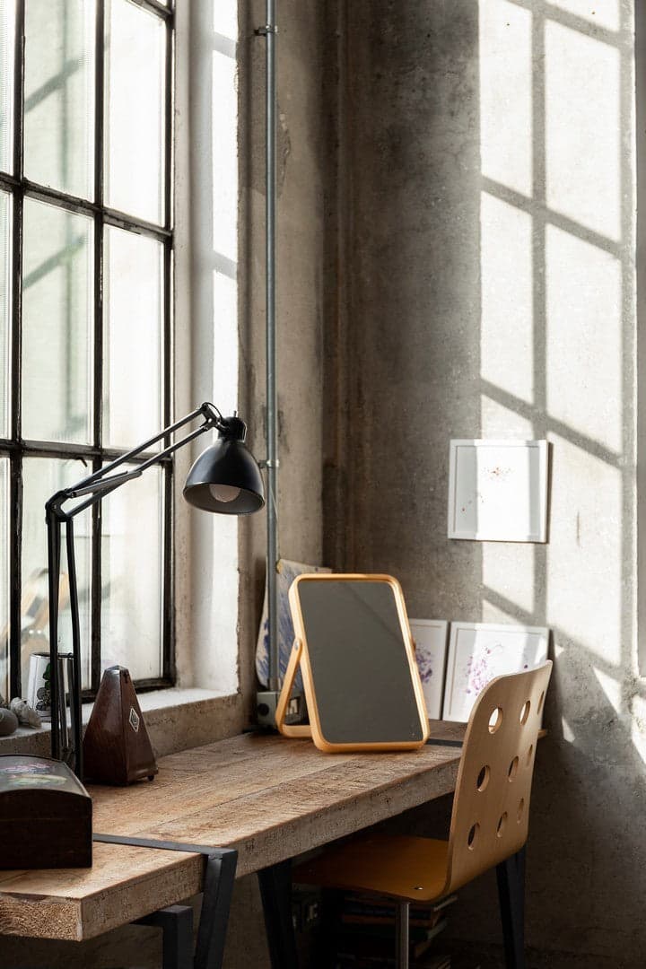 Consolle "Blocks" con struttura in acciaio e ripiano in legno di abete 153 x h 76 cm in Credenze Decor Space - Altamura, commercioVirtuoso.it
