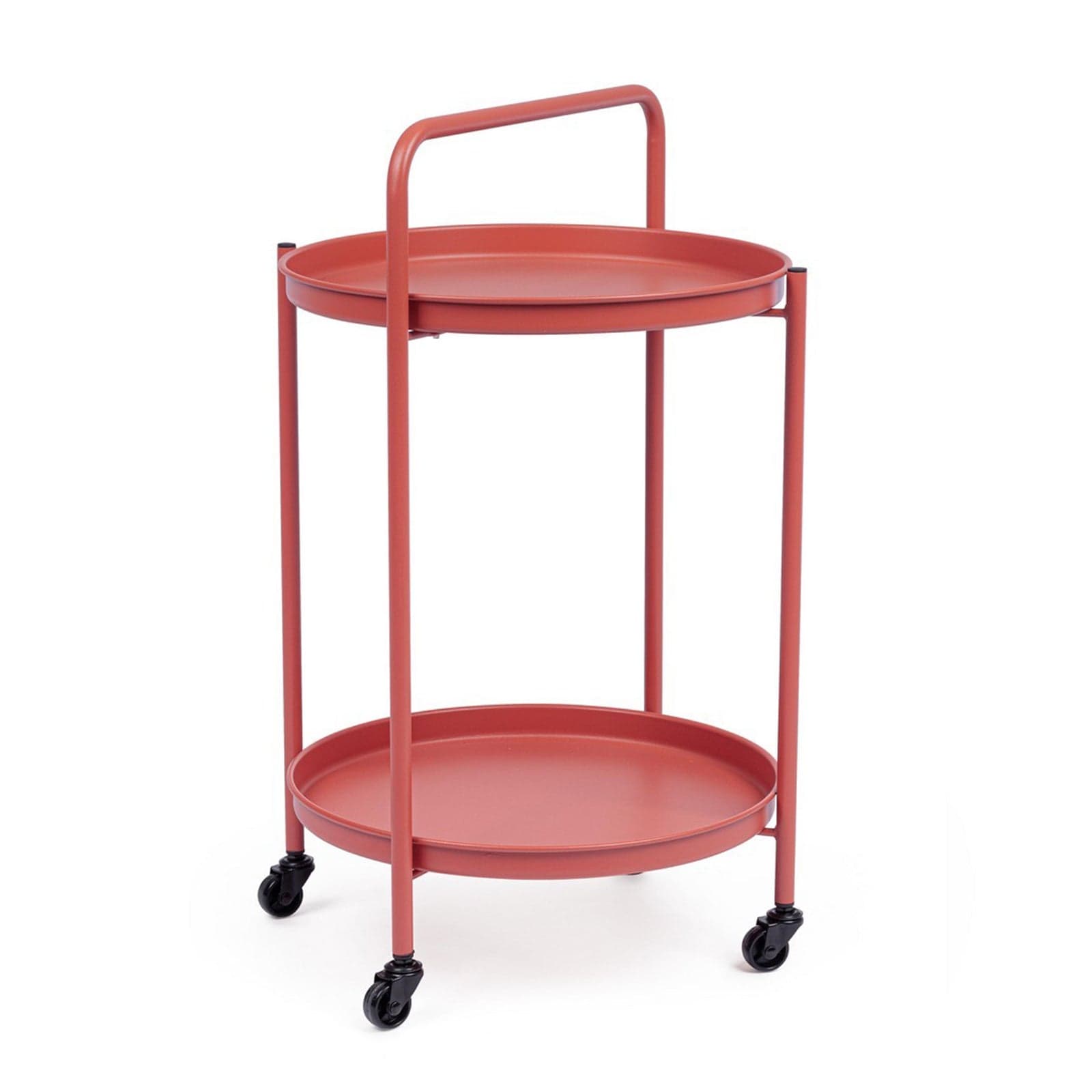 Carrello "Austin" con vassoio struttura in acciaio trattato per esterno in Tavoli standard Decor Space - Altamura, commercioVirtuoso.it
