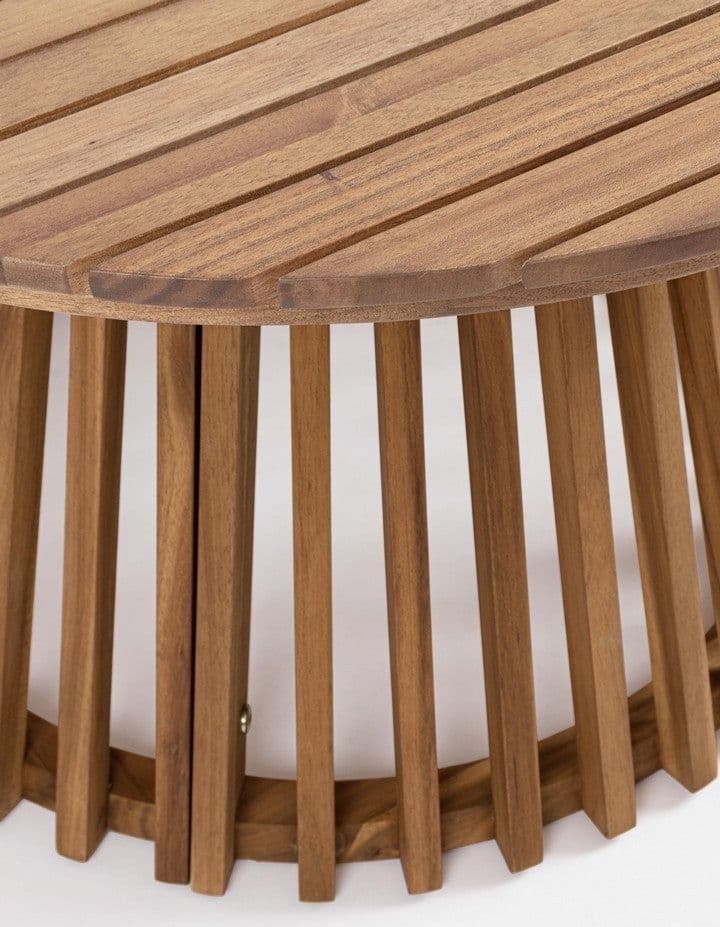 Tavolino "Rodano" struttura in legno di acacia per arredo casa in Tavoli standard Decor Space - Altamura, commercioVirtuoso.it