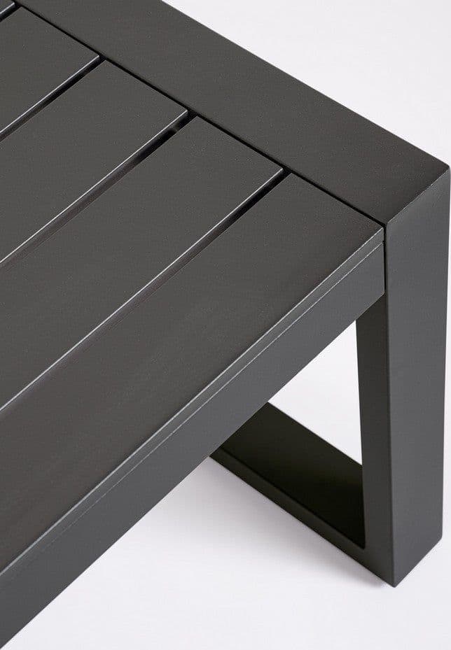Salotto con poltrone e tavolino "Hilde" struttura in alluminio per veranda e giardino in Set di mobili Decor Space - Altamura, commercioVirtuoso.it