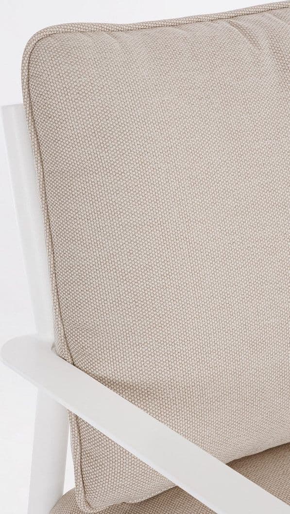 Salotto con poltrone e tavolino "Nebula" struttura in alluminio per veranda e giardino in Set di mobili Decor Space - Altamura, commercioVirtuoso.it