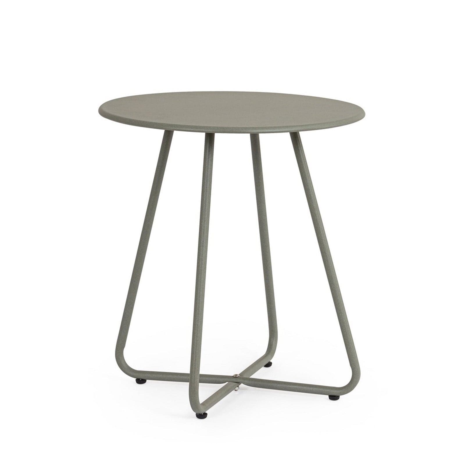 Tavolino "Jable" struttura in acciaio per esterno per arredo casa in Tavoli standard Decor Space - Altamura, commercioVirtuoso.it