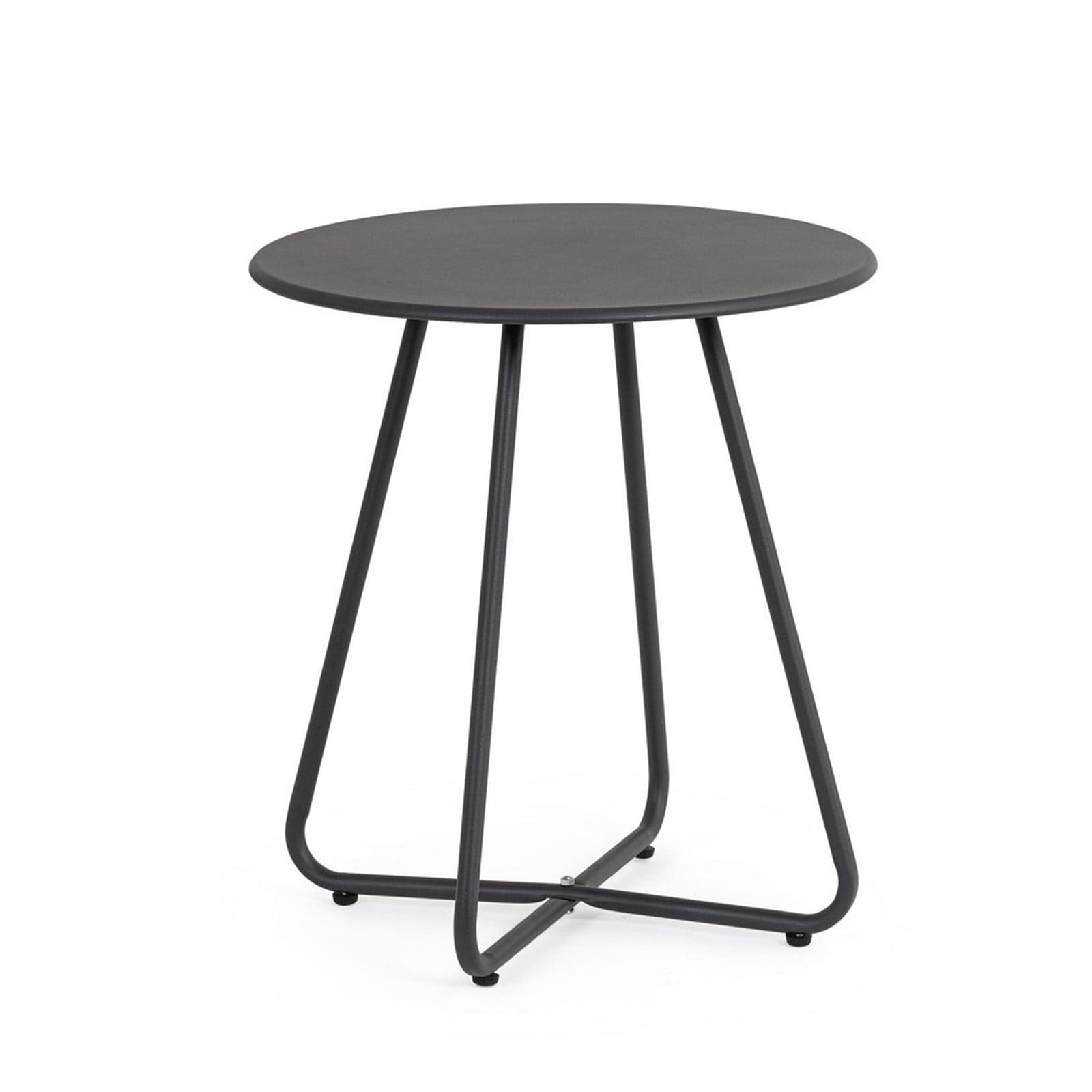 Tavolino "Jable" struttura in acciaio per esterno per arredo casa in Tavoli standard Decor Space - Altamura, commercioVirtuoso.it