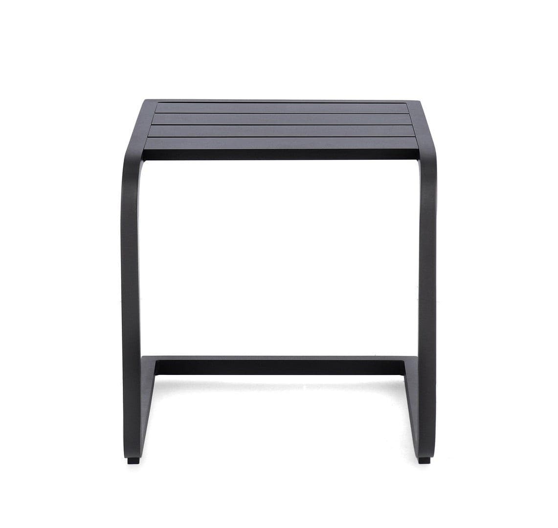 Tavolino "Taylor" struttura in alluminio per arredo casa da 40 x 40 cm in Tavoli standard Decor Space - Altamura, commercioVirtuoso.it