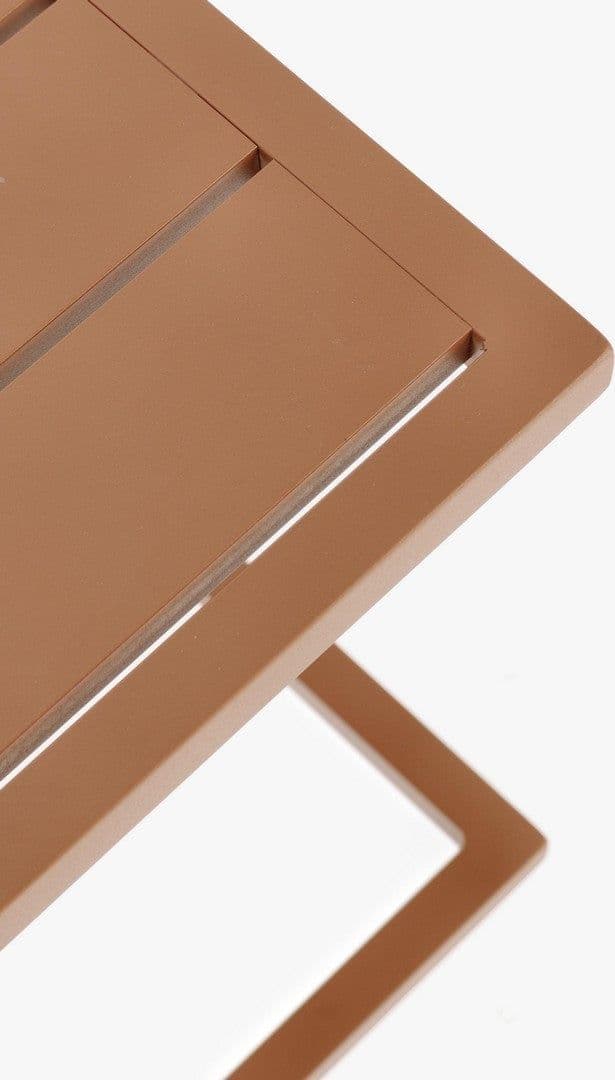 Tavolino "Taylor" struttura in alluminio per arredo casa da 40 x 40 cm in Tavoli standard Decor Space - Altamura, commercioVirtuoso.it
