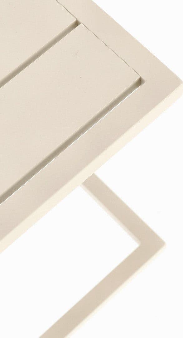 Tavolino "Taylor" struttura in alluminio per arredo casa da 40 x 40 cm - 22